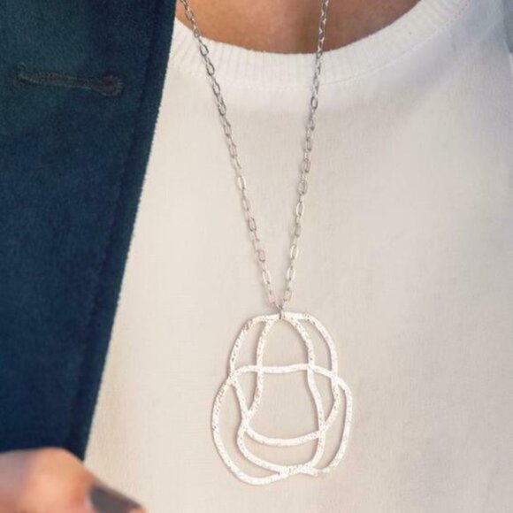 Daydreamer Necklace 14k Gold or Rhodium Finish - Picture 1 of 5